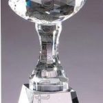 Football Crystal Glass
