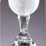 Basketball Crystal Glass