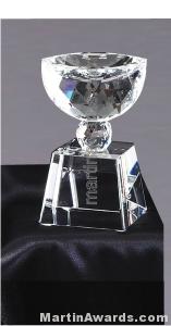 2 1/2″ x 5 1/2″ Prism Optical Crystal Glass 1