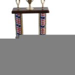 22″-24″ 2 Column Chopper Trophies (selection of color of extrusion) 1