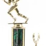Green Single Column Football With 1 Eagle Trophy 1