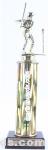 Gold Single Column Female T-Ball Trophy 1