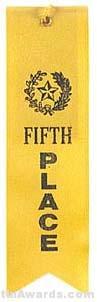 Small Ribbon, Fifth Place Ribbons 1