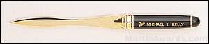 Black Handle Letter Opener 1