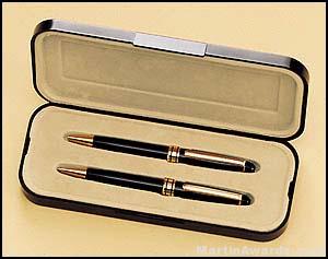 Euro Pen and Pencil Set – Black 1