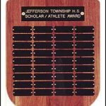 Plaque – Shield Shape Perpetual Plaque 36 Plates 1