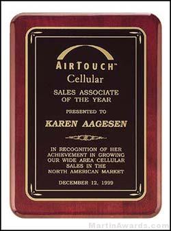 Plaque – Piano Finish Plaques with Gloss Black Border 1