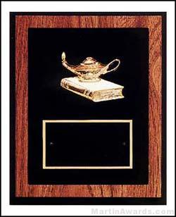 Trent Series – 8″ x 10″ Walnut Plaques with Sport Cast Relief 1