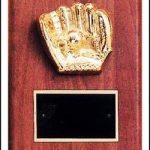 Trent Series – 6″ x 8″ Walnut Plaques with Sport Cast Relief 1