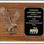 Plaque – Sculptured Relief Eagle Casting Plaques 1