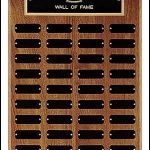 Perpetual Plaque – 40 Black Brass Plates 1