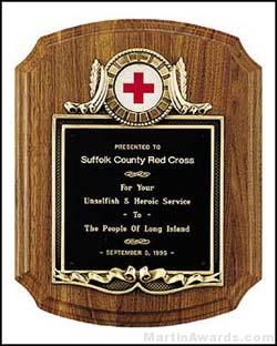 Plaque – Solid American Walnut Plaque, Coventry Style 1