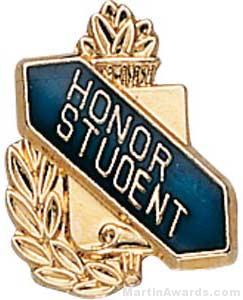 3/8″ Honor Student School Award Pins 1