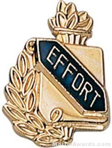 3/8″ Effort School Award Pins 1