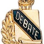 3/8″ Debate School Award Pins 1