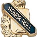 3/8″ Honor Roll School Award Pins 1