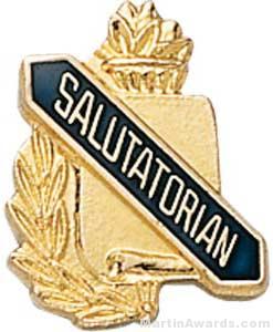 3/8″ Salutatorian School Pins 1