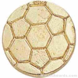 3/8″ Small Soccer Ball Chenille Pin 1