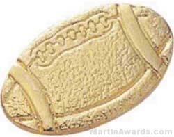 3/8″ Small Football Chenille Pin 1