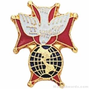 K Of C 4th Degree Enameled Lapel Pins 1