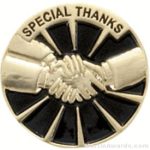 Special Thanks Award Lapel Pin 1