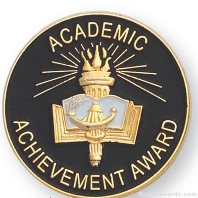 1″ Academic Achievement Award Lapel Pin 1