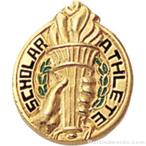 Scholar Athlete Custom Lapel Pins 1