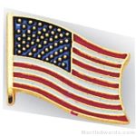 1/2″ American Flag Pins 1