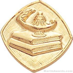 5/8″ Lamp Or Learning Custom Lapel Pins 1
