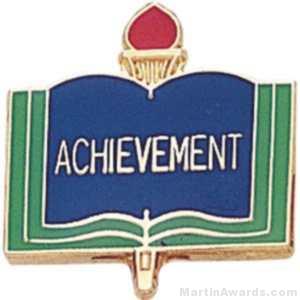 3/4″ Achievement School Award Pins 1